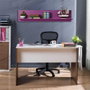 Hanah Home Estante de Pared Morado Raf-11-Uu-1
